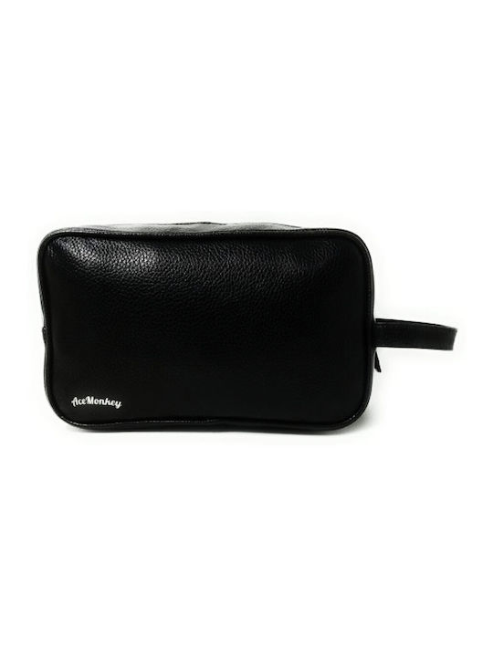 Walkiria Toiletry Bag in Black color 26cm