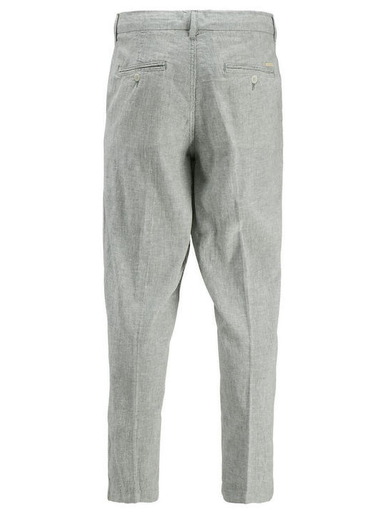 Trousers in Tapered Line Agave Green