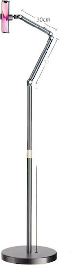 Swivel Telescopic de podea din aluminiu Stand de podea Selfie Stick 160cm Pv-3151 Oem