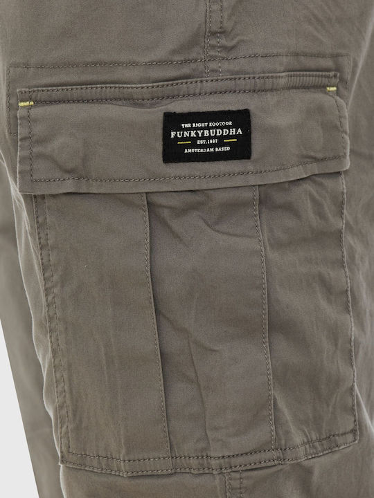 Trousers Cargo in Regular Fit Dyed Cargo Trousers
