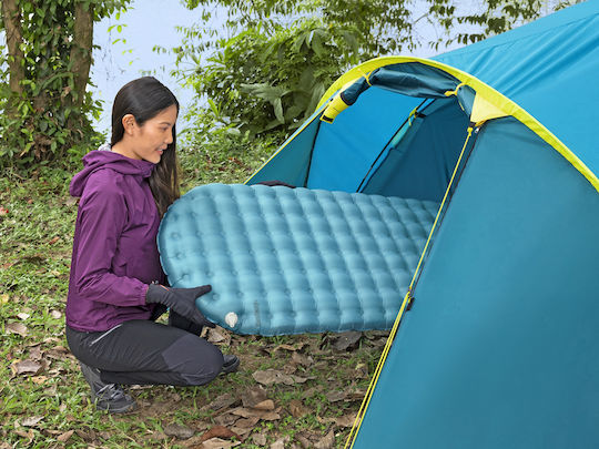 Bestway Μονό Υπόστρωμα Camping Μπλε