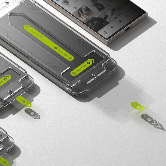 Ringke Easy Privacy Tempered Glass 2τμχ (Galaxy S24 Ultra)