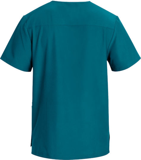 Be Unique Men's Petrol Blue Medical Blouse