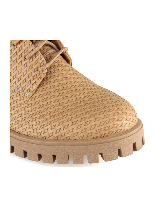 Women's Oxford Shoes Beige