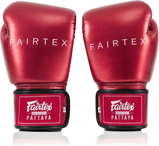 Fairtex Γάντια Πυγμαχίας για Αγώνα Κόκκινα