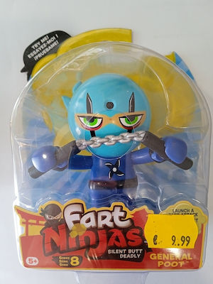 Giochi Preziosi Miniature Toy Fart Ninjas General Poot for 5+ Years