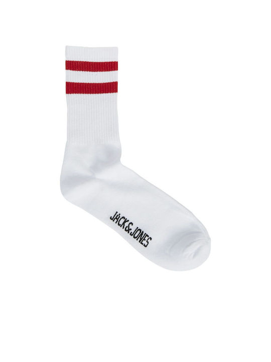 Jack & Jones Tennis Herren Socken Weiß 1Pack