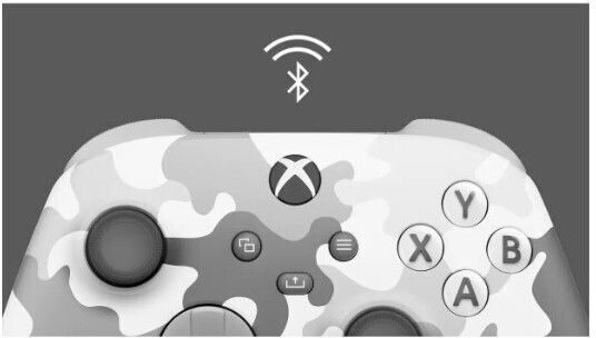 Microsoft Xbox Series Controller Ασύρματο Arctic Camo Special Edition