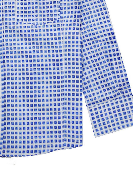 Tricou Pentru Copii Mânecă Lungă Albastru