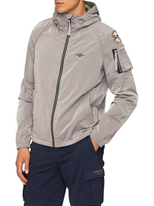 Aeronautica Militare Men's Jacket Iron Grey