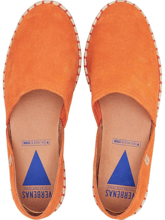 Carmen Serraje Women's Leather Espadrilles Coral