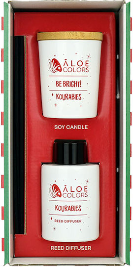 Aloe Colors De Crăciun Difuzor cu Aromă Kourabie