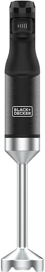 Black & Decker Ραβδομπλέντερ με Ανοξείδωτη Ράβδο 1500W Μαύρο