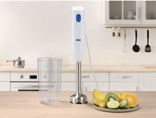 Braun MultiQuick 1 Ραβδομπλέντερ με Ανοξείδωτη Ράβδο 450W Λευκό