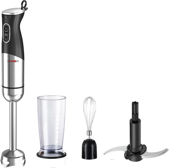 Hand Blender with Stainless Rod 800W Silver