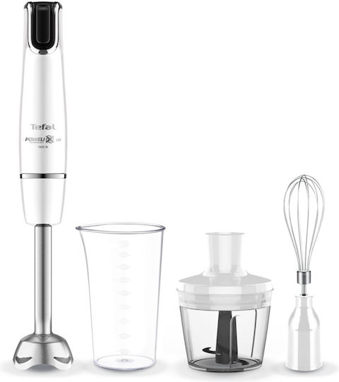 Tefal Infinyforce Ραβδομπλέντερ με Ανοξείδωτη Ράβδο 1000W Λευκό