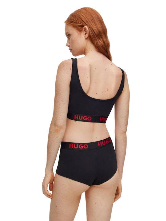 Hugo Boss Damen Slip Schwarz