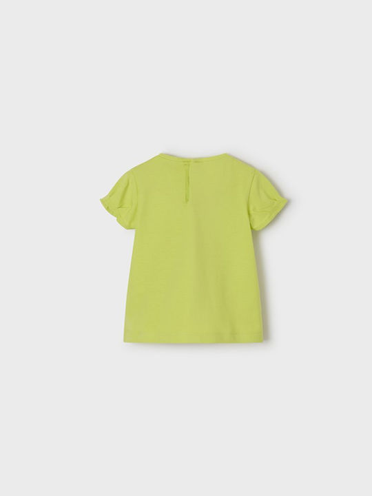 Mayoral Kids Blouse Short Sleeve Yellow