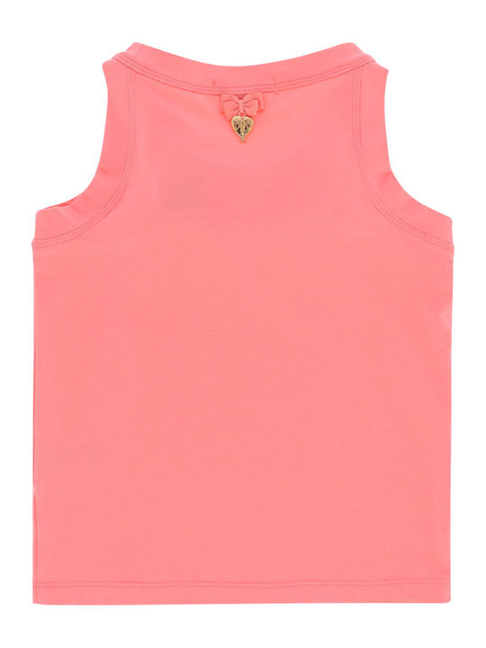 Angel's Face Kids Blouse Sleeveless Coral Ottilie