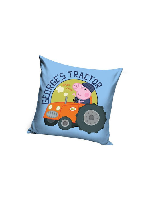 Peppa Pig Παιδικό Διακοσμητικό Μαξιλάρι 40x40εκ.
