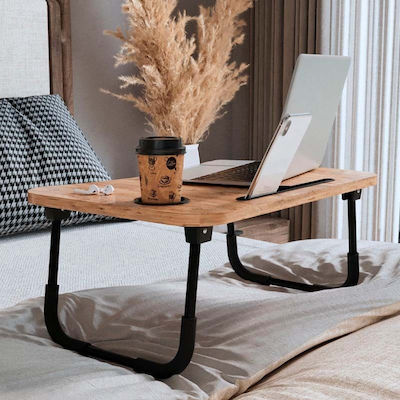 Megapap Sedon Table for Laptop Pine Oak