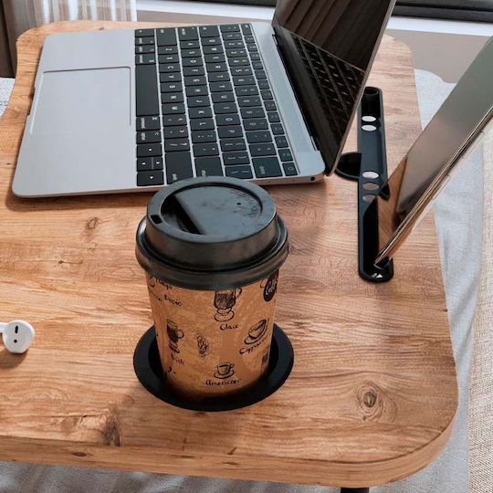 Megapap Sedon Τραπεζάκι για Laptop Pine Oak