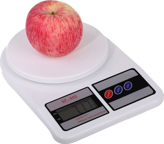 Ψηφιακή Ζυγαριά Κουζίνας έως 7kg Λευκή