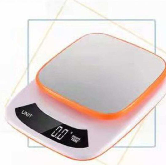 Andowl Digital Kitchen Scale 1gr/3kg Orange