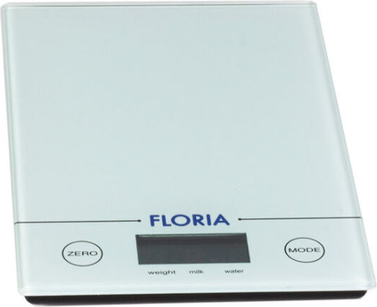 Zilan Ψηφιακή Ζυγαριά Κουζίνας με Κάδο έως 5kg Λευκή