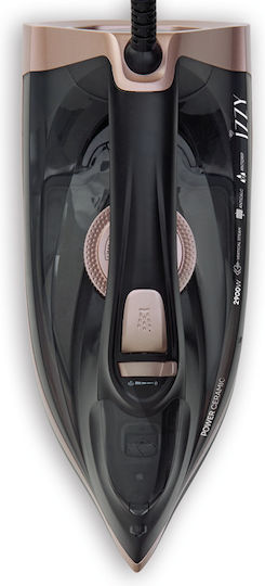Izzy Steam Iron 2900W with Ceramic Plate and Continuous Steam Supply 50g/min