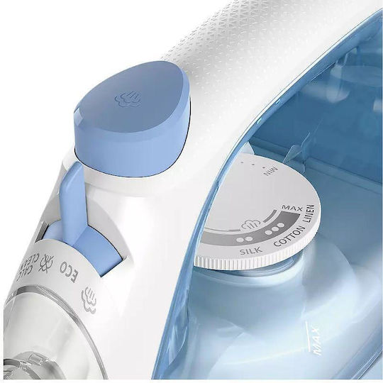 Philips Σίδερο Ατμού 2000W με Αντικολλητική Πλάκα και Συνεχόμενη Παροχή 20gr/min