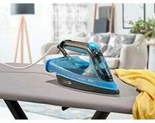 Braun Fier de Călcat cu Aburi 2400W cu Talpă Ceramică și Debit Continu de Abur 45g/min