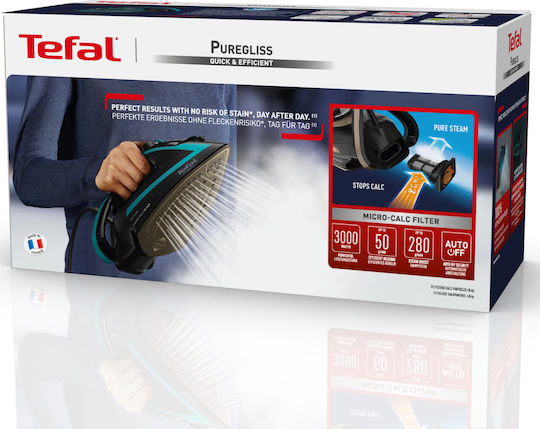 Tefal Σίδερο Ατμού 3000W με Συνεχόμενη Παροχή Ατμού 50gr/min