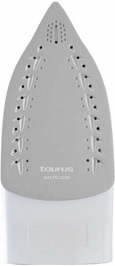 Taurus Baltic 2200 Steam Iron 2200W with Ceramic Plate and Continuous Steam Supply 30g/min