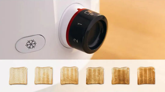Bosch MyMoment Toaster 2 Slots 950W White