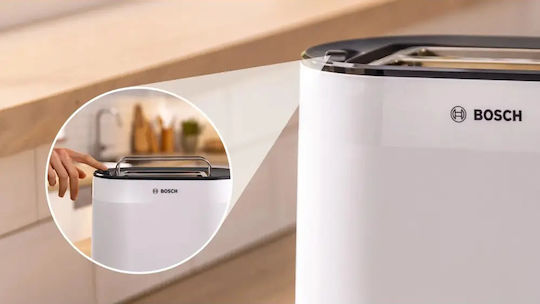 Bosch MyMoment Toaster 2 Slots 950W White