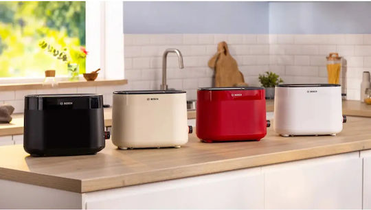 Bosch MyMoment Toaster 2 Slots 950W White