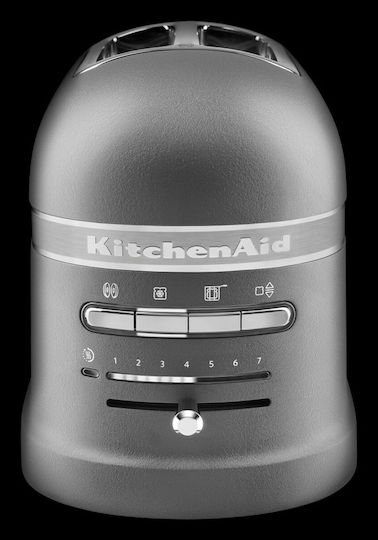 Kitchenaid 5KMT2204EGR Φρυγανιέρα 2 Θέσεων 1250W Γκρι
