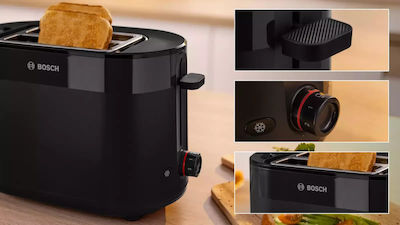 Bosch Toaster 2 Slots 950W Black