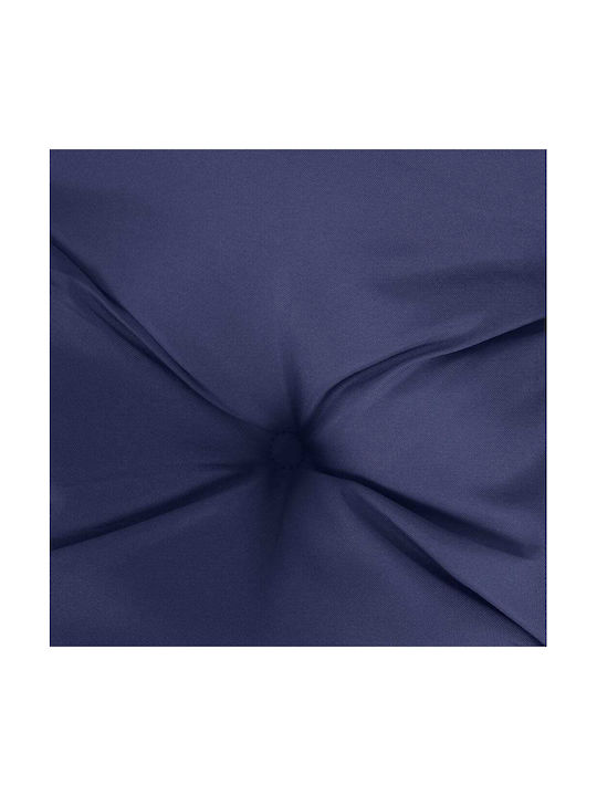vidaXL Pernă Scaunului De Grădină Waterproof Rotund Albastru Marin 60x60cm