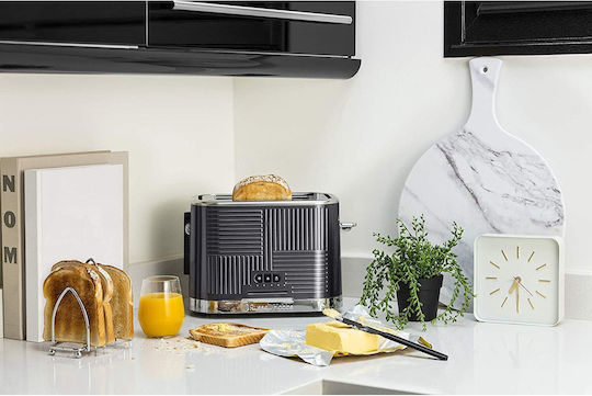 Russell Hobbs Toaster 2 Schlitze 1640W Gray
