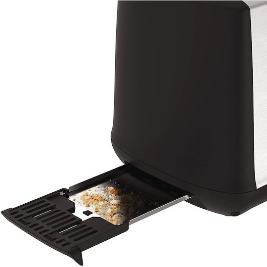 Moulinex Subito Toaster 2 Slots 850W Black