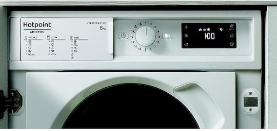 Hotpoint-Ariston Built-in Washing Machine 8kg 1400 Rounds BI WMHG 81485 EU