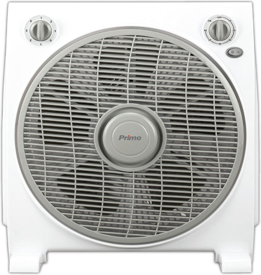 Primo PRBF-80452 Кутиен Вентилатор 45W Диаметър На Вентилатора 30см Бял