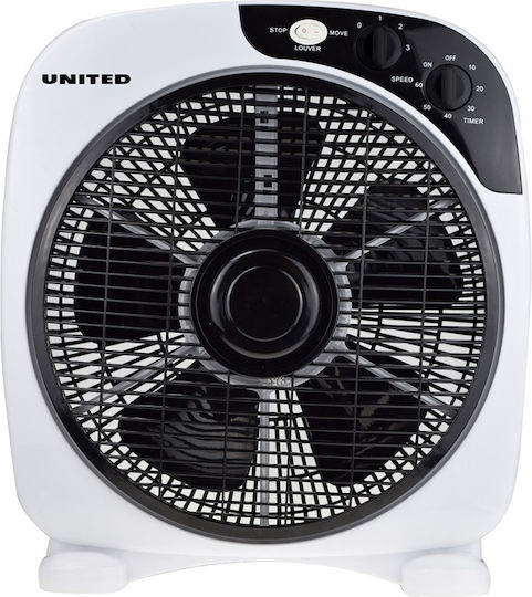 United UBF-697 Box 50W Lüfterdurchmesser 30cm Weiß