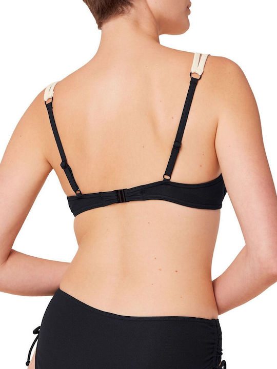 Triumph Bikini Sutien cu umplutură Negru