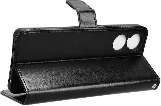 Wallet Δερματίνης / Πλαστικό Μαύρο (TCL 40 NXTPAPER 4G)