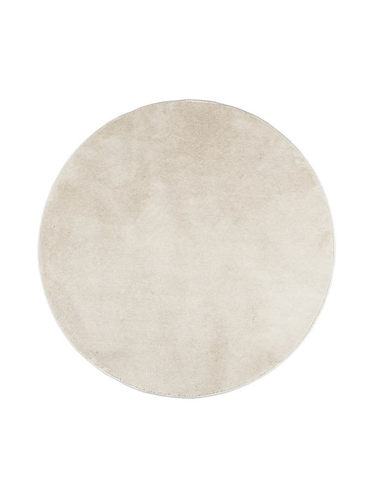 vidaXL Oviedo Rug Round Beige