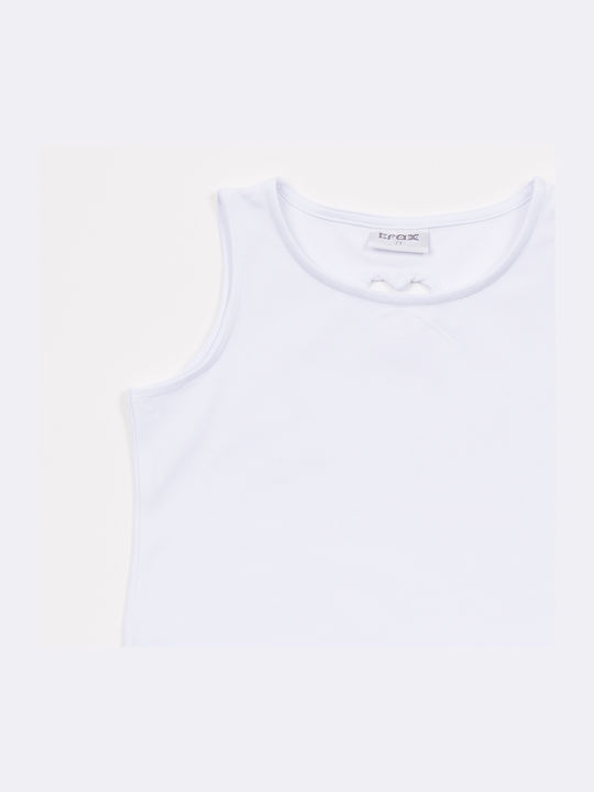 Trax Kids Blouse Sleeveless White