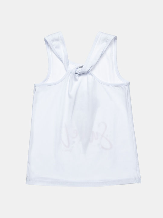 Alouette Kids Blouse Sleeveless White